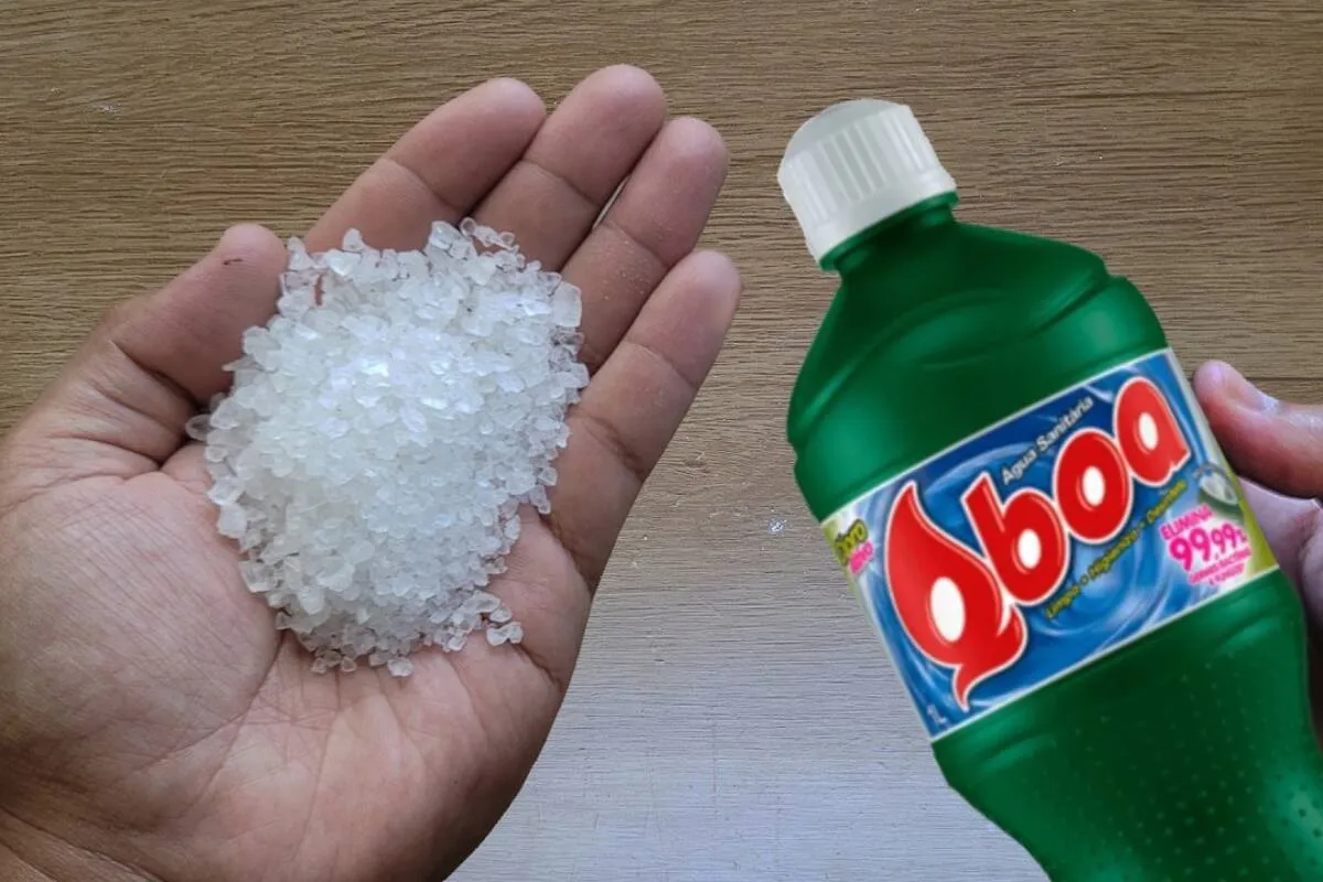 Depois que aprendi a fazer água sanitária caseira parei de g