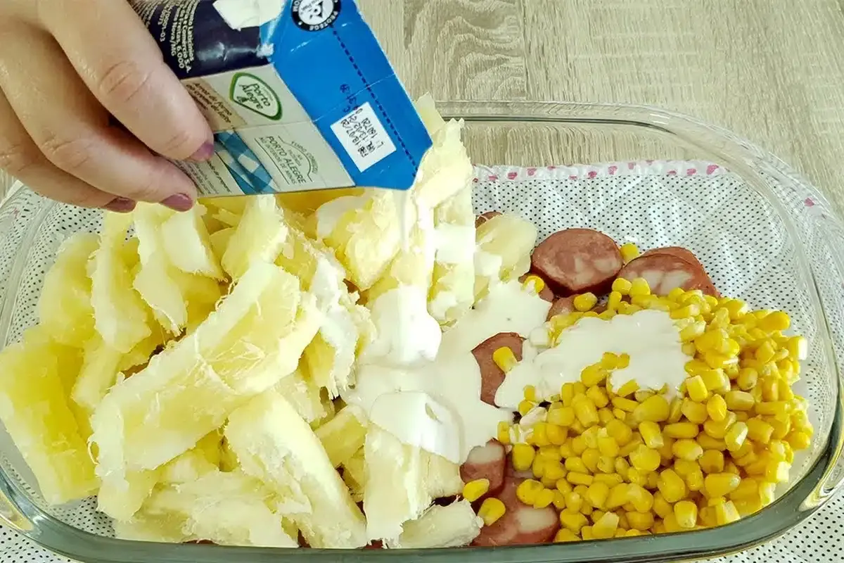Depois que aprendi a fazer esse almoço com linguiça quero co