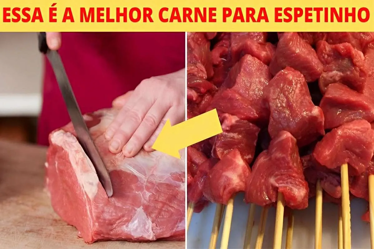 Depois que descobri a melhor carne para fazer espetinho econ