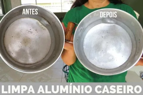 Descobri um limpa alumínio caseiro que deu jeito nas minhas 