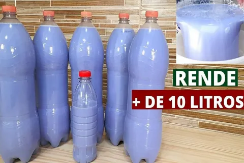 Desinfetante caseiro perfumado que rende muito para você eco