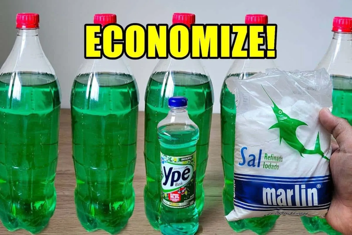 Desinfetante caseiro perfumado: receitinha que rende bastant