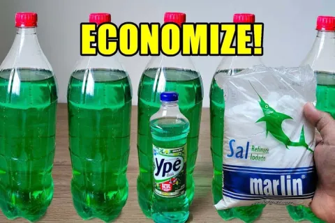 Desinfetante caseiro perfumado: receitinha que rende bastant