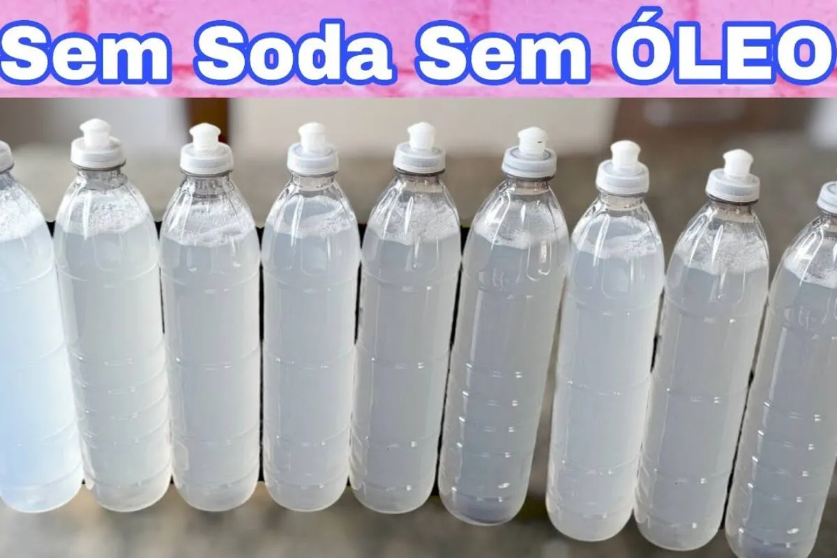 Detergente caseiro: não precisa de soda e só vai 3 ingredien