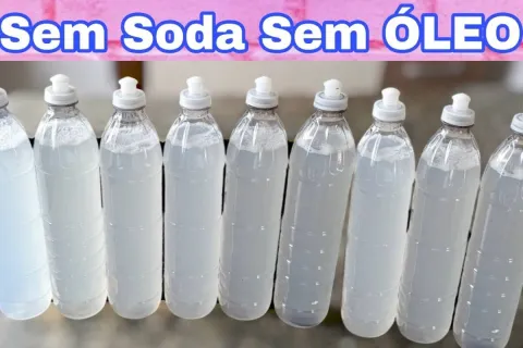 Detergente caseiro: não precisa de soda e só vai 3 ingredien