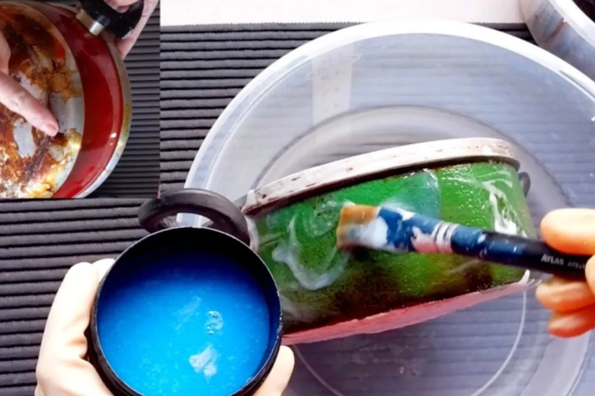 Dica para desencardir panela engordurada: limpa e remove gor