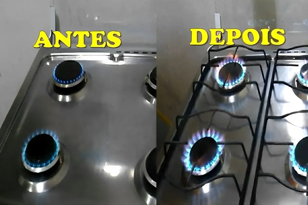 Dica para desentupir as bocas do fogão usando apenas um ingr