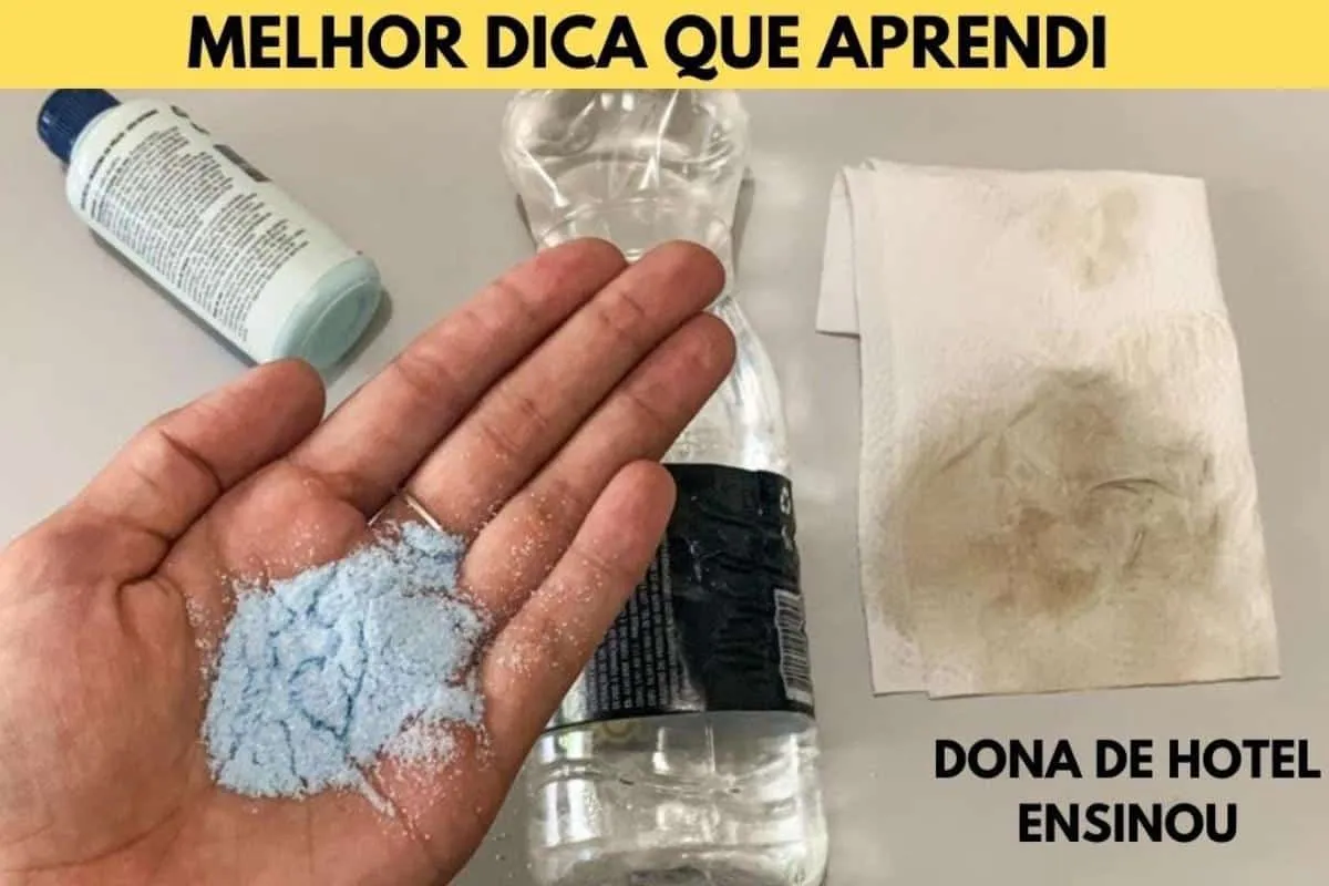 Dica para limpar estofado: não precisa lavar para deixar lim