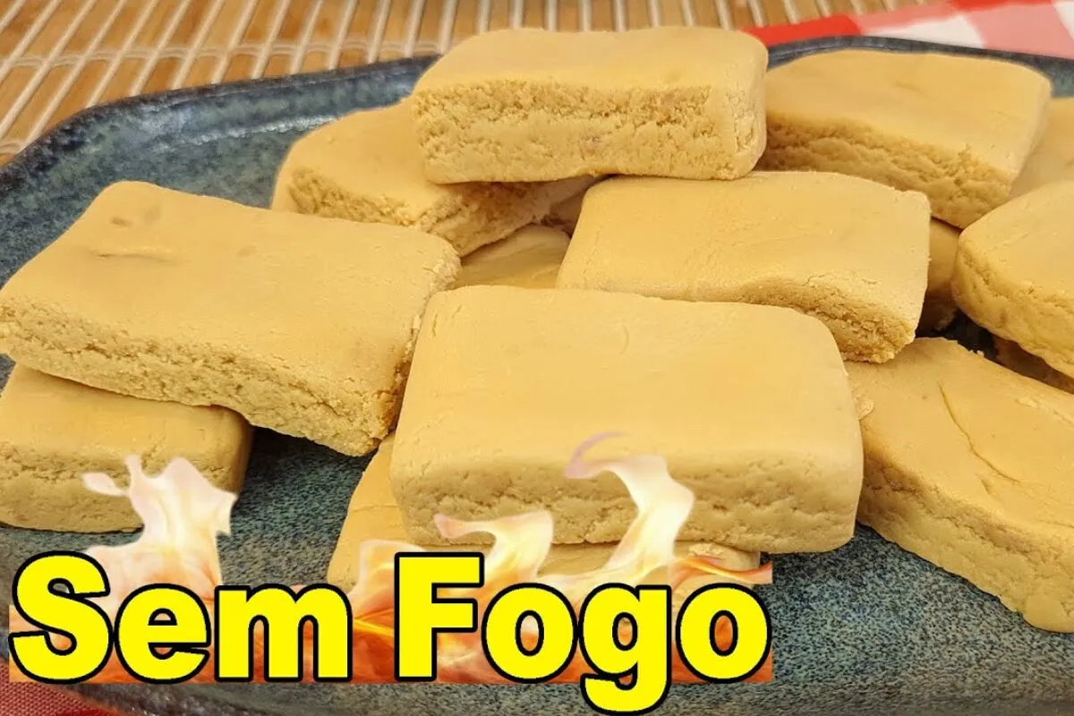 Doce de leite de corte feito com apenas dois ingredientes si