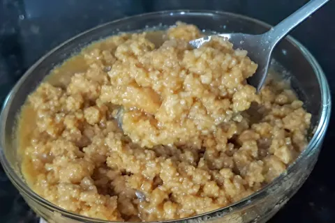 Doce de leite talhado da roça um doce caseiro da vovó de dar