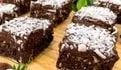 Docinho fit de chocolate com coco feito sem glúten e sem lei