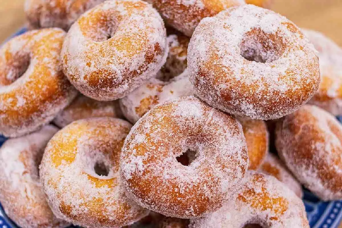 Donuts caseiro que faz sucesso sempre a criançada adora quan