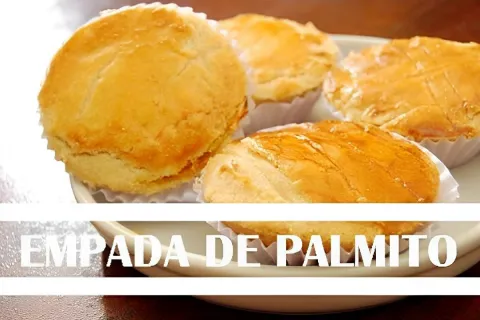 Empada de palmito que desmancha na boca deliciosa e perfeita