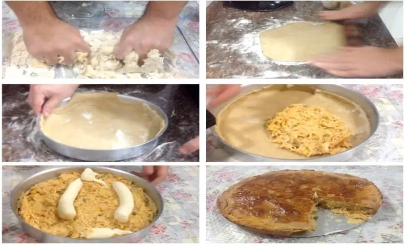 Empadão de Frango com Catupiry
