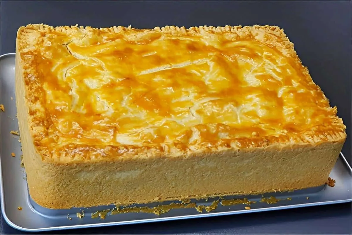 Empadão de frango fácil e delicioso a massa derrete na boca