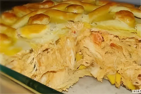 Empadão de massa podre ele derrete na boca e é uma delícia