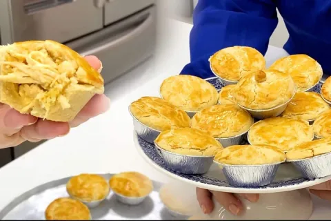 Empadinha de frango: a técnica que todo mundo erra eu ensine