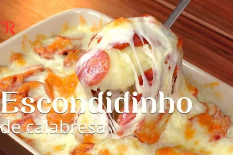 Escondidinho de calabresa: quando faço batata com calabresa 