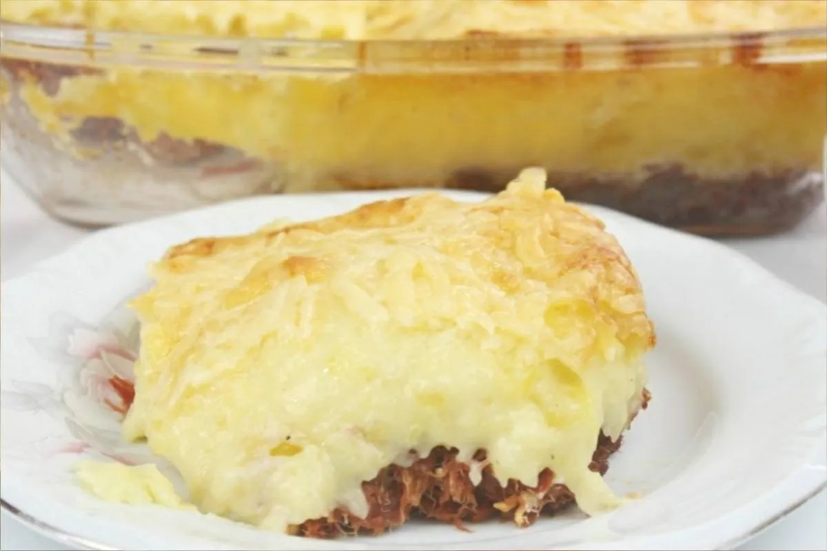Escondidinho de carne seca com mandioca uma receita fácil e