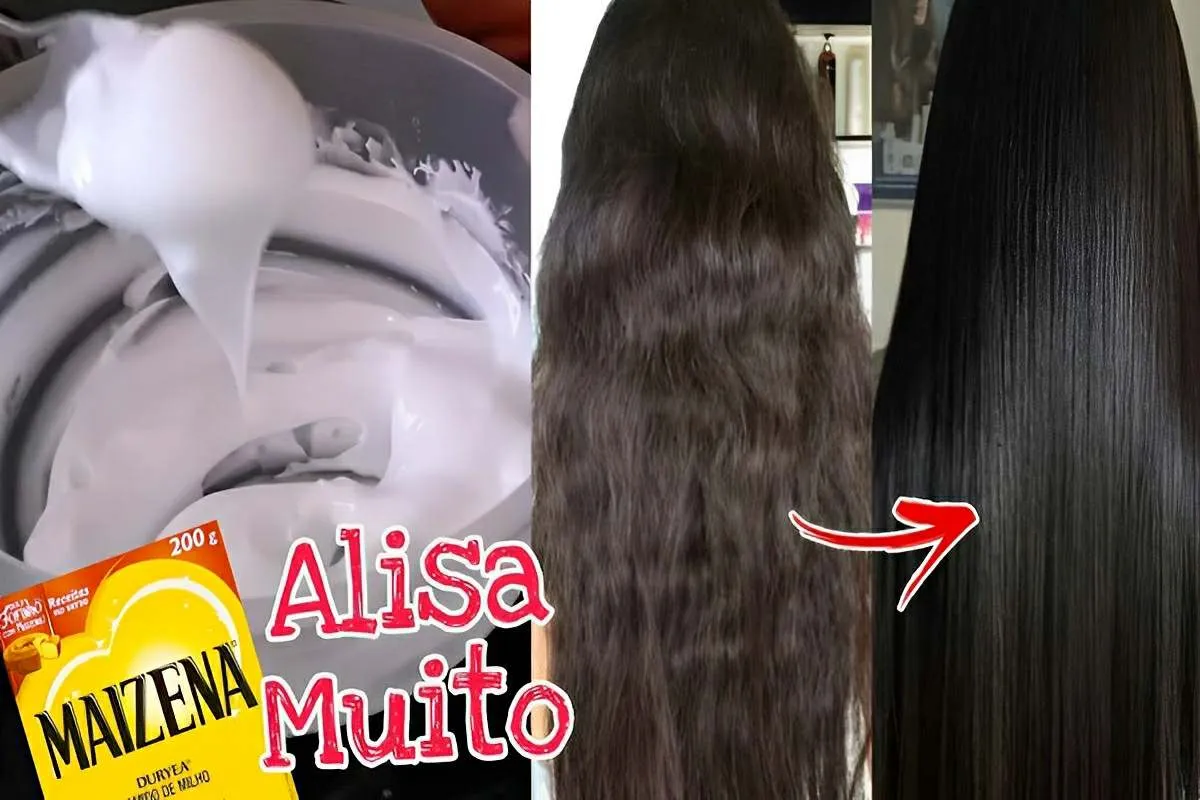 Escova progressiva caseira com um ingrediente que você tem n