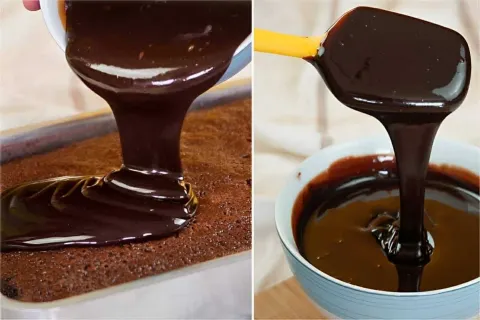 Essa é a melhor cobertura de chocolate para bolos e tortas q