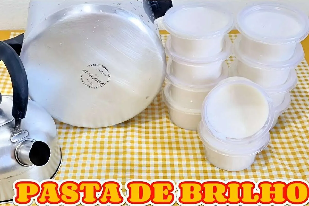 Essa é a pasta para dar brilho em alumínios que deixou minha