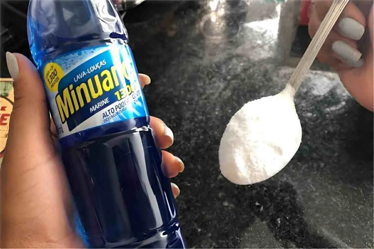 Fiz essa misturinha caseira e meu detergente ficou turbinado
