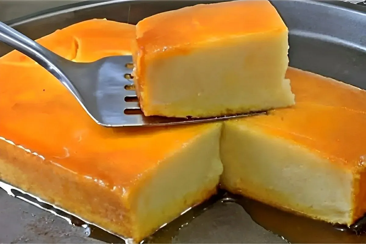 Fiz esse pudim na travessa delicioso sem usar leite condensa