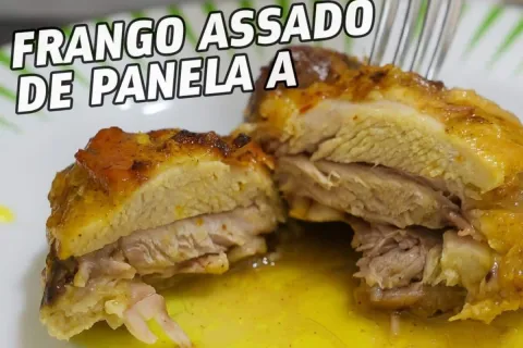 Frango assado diferente: esse jeito de fazer vai virar o seu