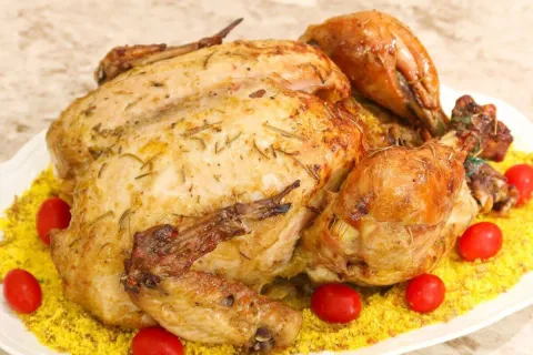 Frango assado para o natal aprenda a temperar e como prepara