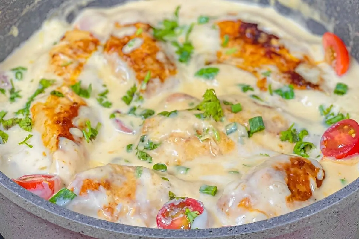 Frango cremoso em 20 minutos receita de uma panela só que va