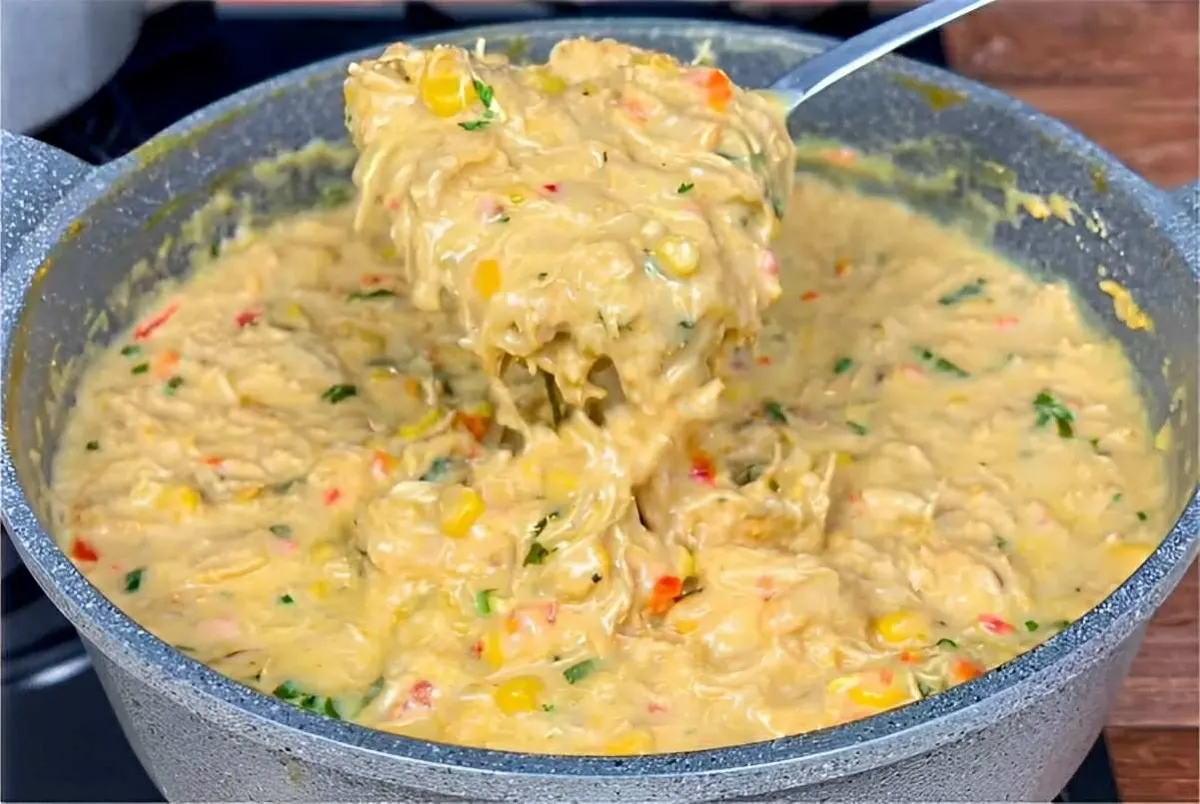 Frango cremoso na panela: uma receita econômica e deliciosa