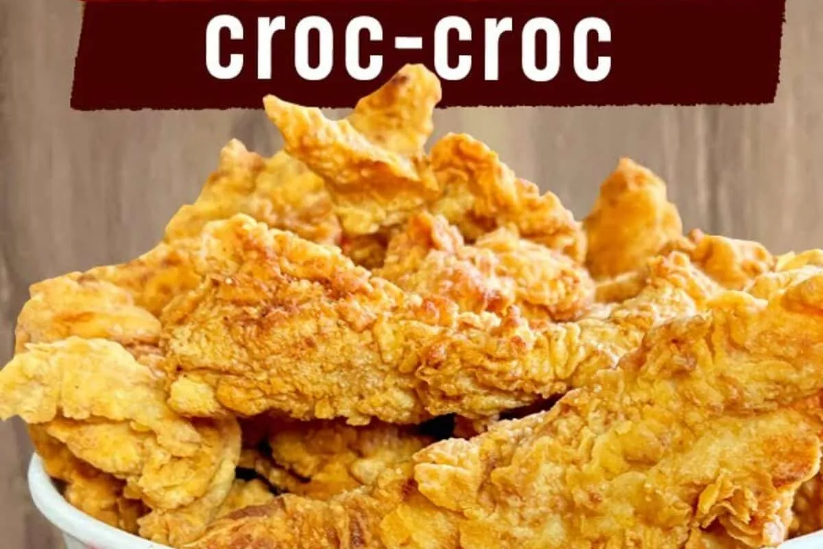 Frango do KFC, bem crocante e sequinho por fora e super sucu