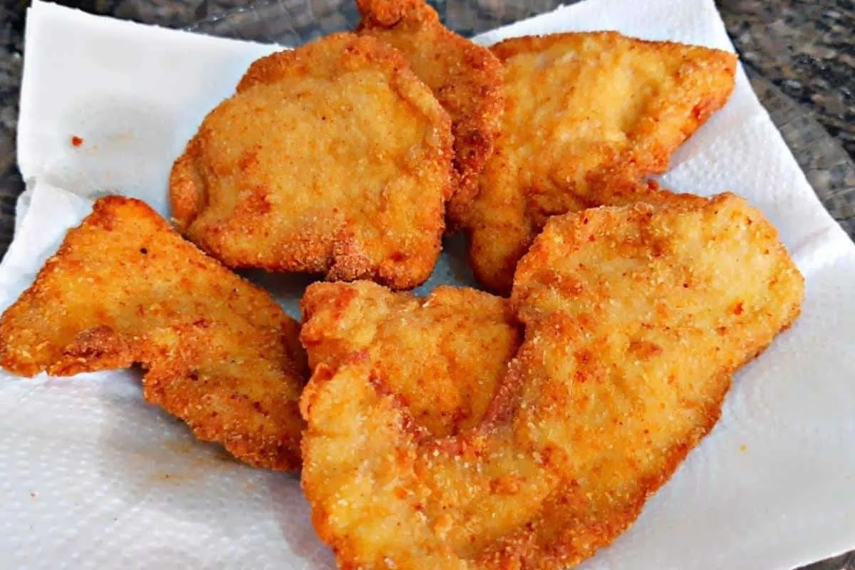 Frango empanado crocante e sequinho igual de restaurante par