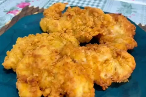 Frango frito crocante: depois que aprender a fazer assim, vo