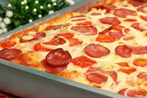 Lanchão de forno super recheado que é tão fácil de preparar 