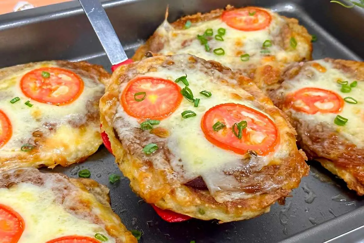 Lanche de batatas diferente e delicioso para comer a qualque