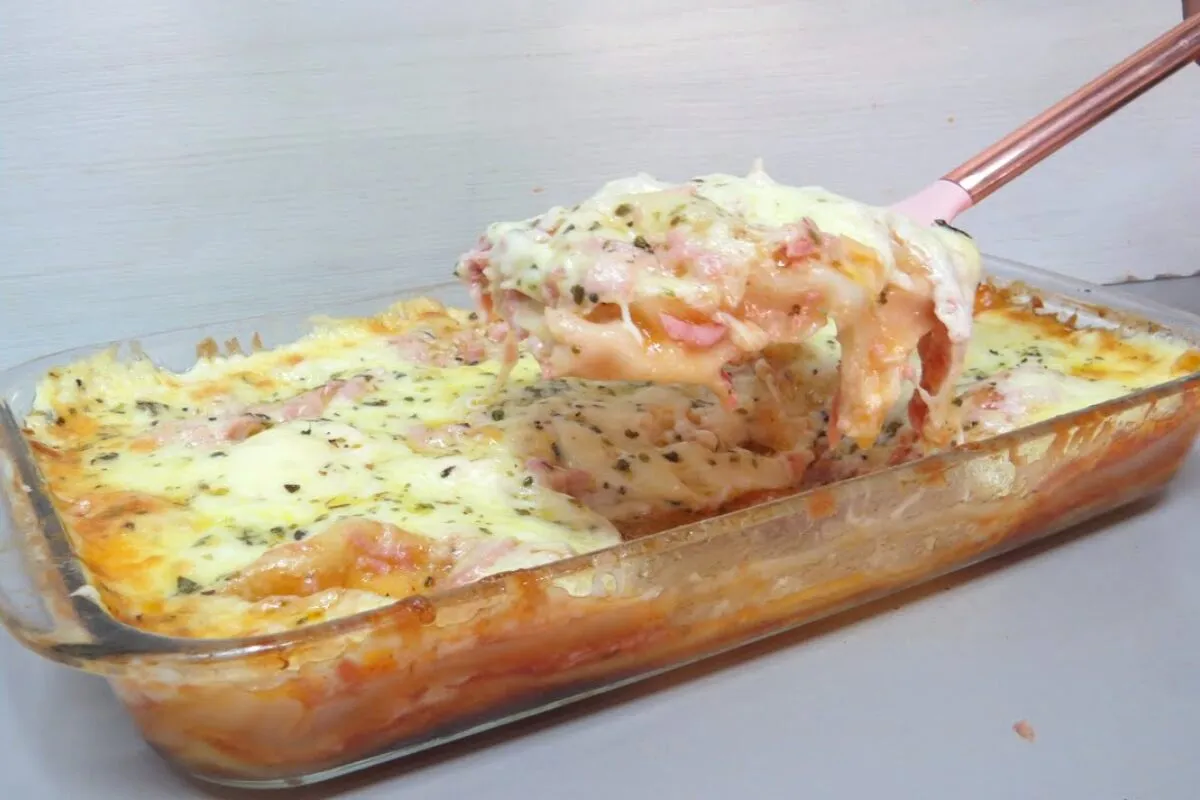 Lasanha com massa de pastel: esse virou meu jeito preferido