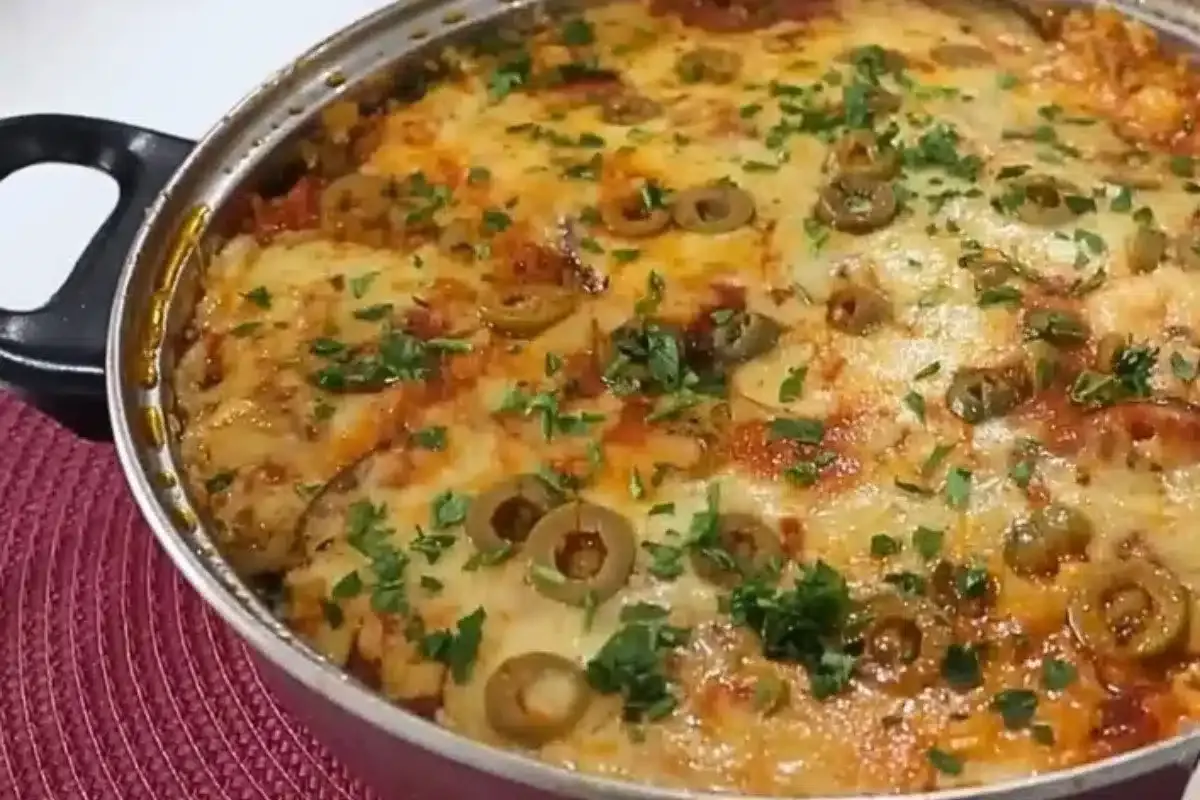 Lasanha de berinjela na panela: fica perfeita para o almoço