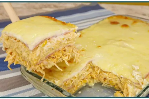 Lasanha de frango com molho de queijo: a receita cremosa e d