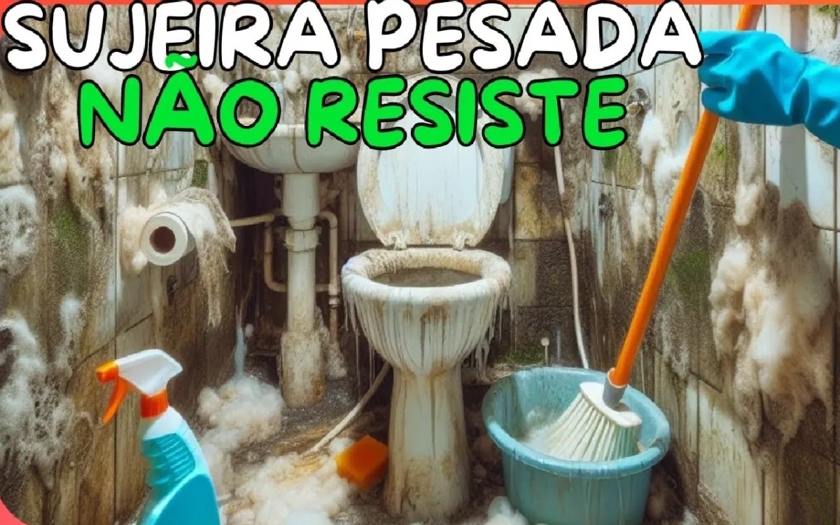 Limpa banheiro caseiro que faz milagres em banheiro velho e
