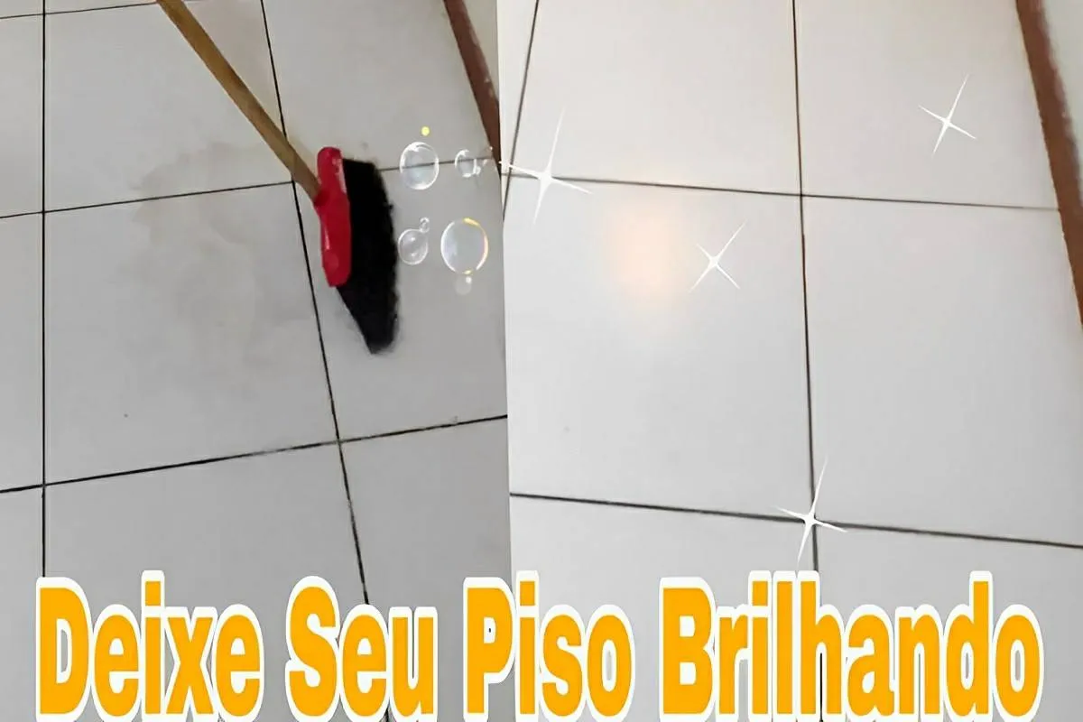 Limpa piso caseiro que limpa dá brilho e tira o cheiro de ur