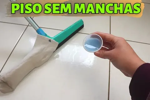Limpa piso caseiro: tira as manchas de encardido e ainda dei
