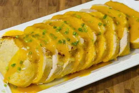 Lombo ao molho prático e saudável perfeito para um almoço le