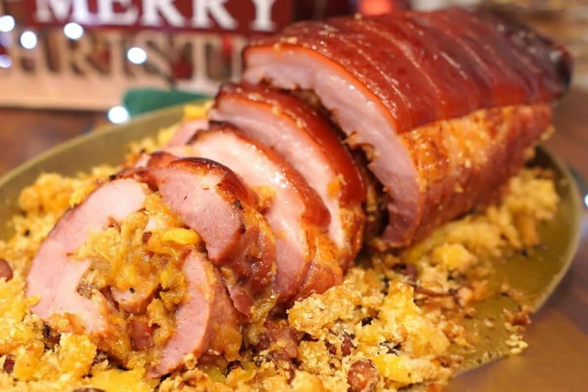 Lombo de natal recheado: veja o segredo para ficar molhadinh