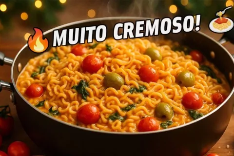 Macarrão de 1 panela só: veja como preparar esse almoço muit