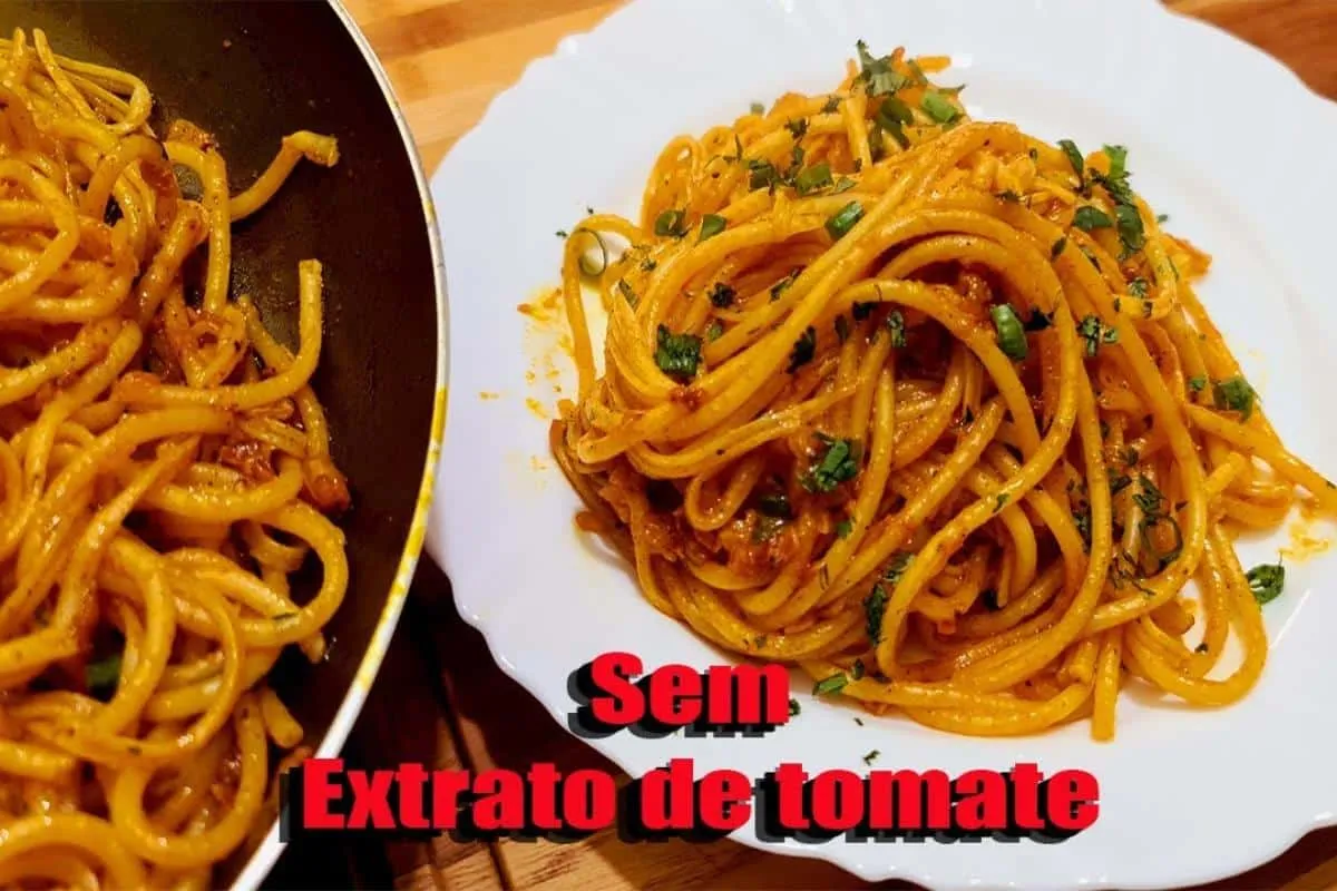 Macarrão na manteiga super saboroso que fica soltinho sem gr