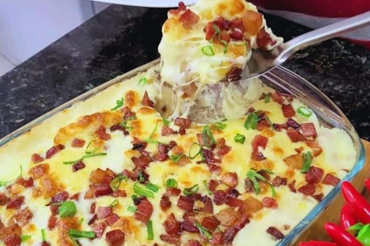 Mandioca gratinada para completar sua mesa de ceia de natal