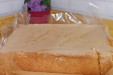 Massa de bolo de padaria e confeitarias: massa profissional 