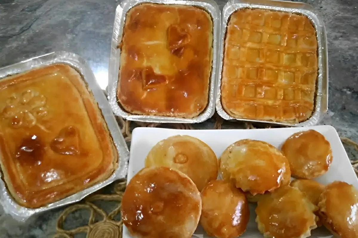 Massa de empadão e empadinhas que derrete na boca é só escol